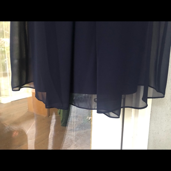 Navy Blue Evening Dress by MSK size 20W - Picture 4 of 5